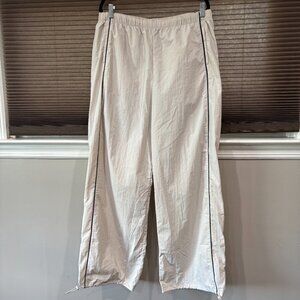 Hollister Women Gilly Hicks Active Tipped Crinkle Parachute Pants SZ: Large